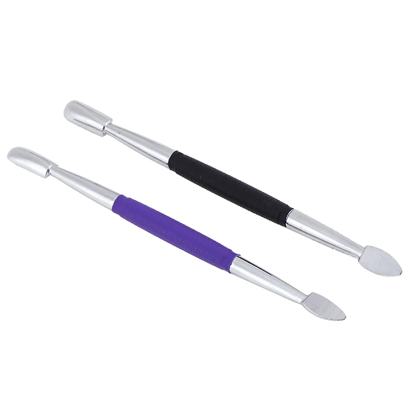 

Double Sided Nail Pusher Spoon Remover Nail Care Pusher Cuticle Pusher Stainless Steel Cuticle Dead Skin Push Manicure Tools