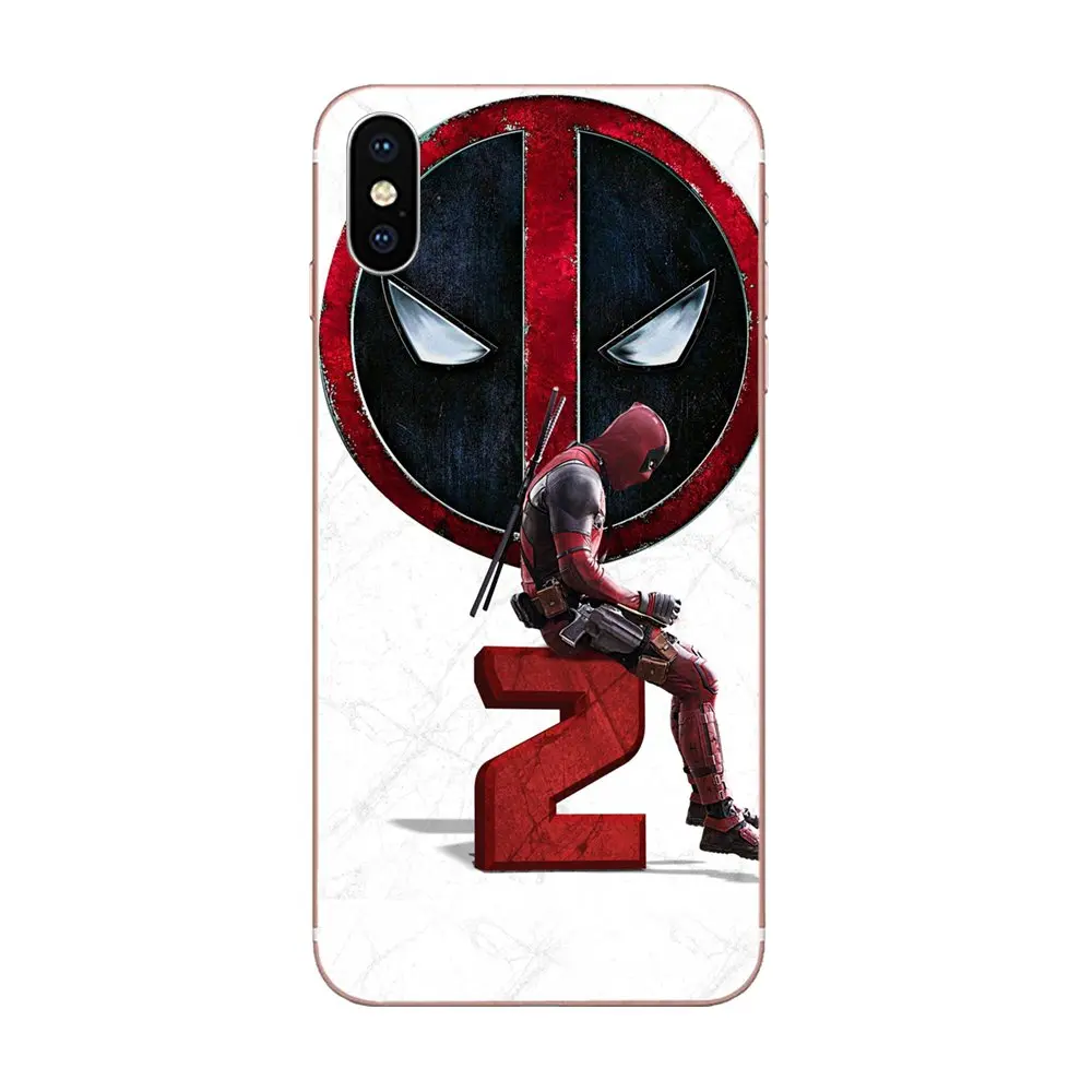 Marvel Deadpool 2 Soft Screen Protector For Galaxy Grand A3 A5 A7 A8 A9 A9S On5 On7 Plus Pro Star 2015 2016 2017 2018 | Мобильные