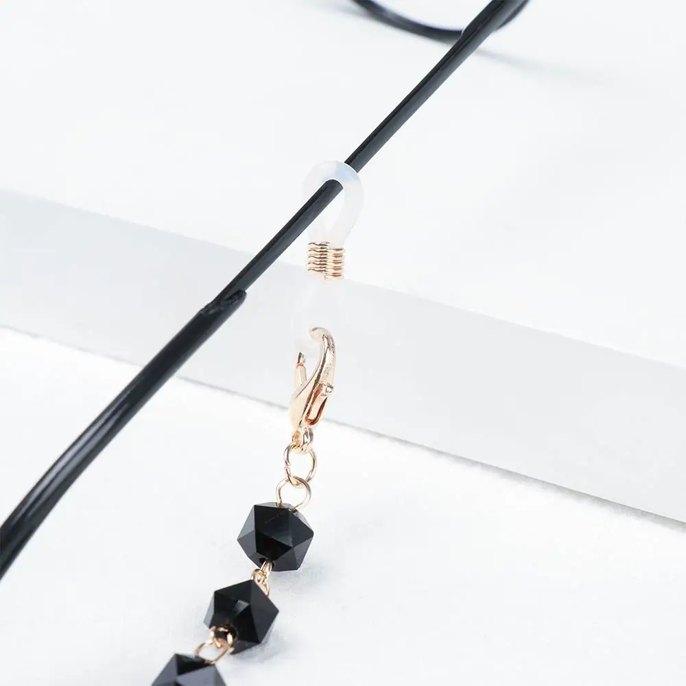 Цепочка для очков из хрустального бисера металлический ремешок ремни