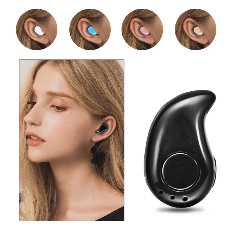 Миниатюрные наушники-вкладыши 5 0 Bluetooth Hi-Fi беспроводная гарнитура с микрофоном
