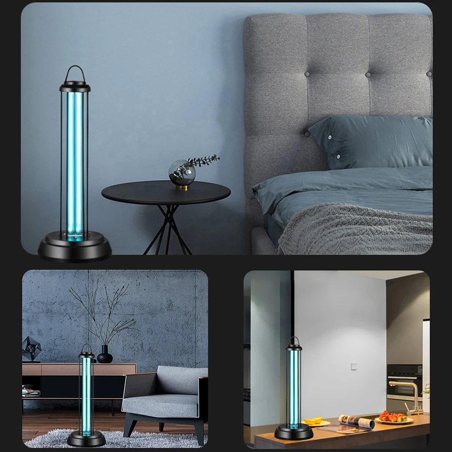 ALIEN UVC Ozone Germicidal Ultraviolet Disinfection Lamp 38W 60W UV Light Timer for Disinfect Bacterial Kill Mites Deodorizer | Лампы и