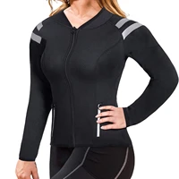 free shipping womens corset violently sweat long sleeve workout clothes slimming products