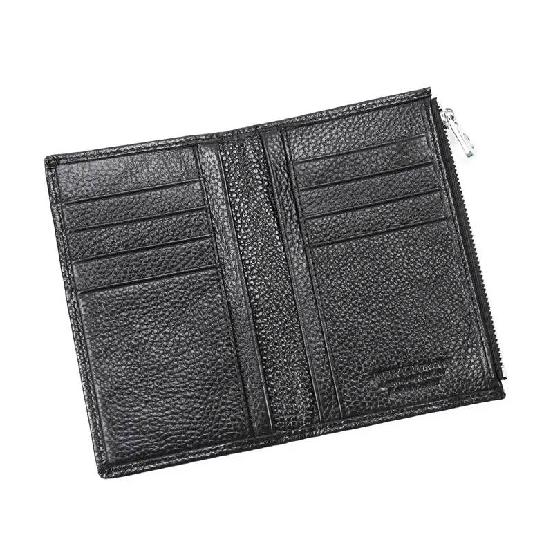 JINBAOLAI мужской кошелек из натуральной коровьей кожи Длинный держатель для карт