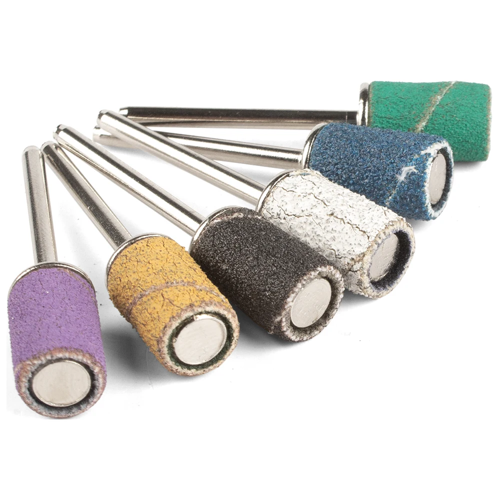 100 шт. шлифовальных лент для ногтей сверло Аксессуары маникюрной машины Гель-лак