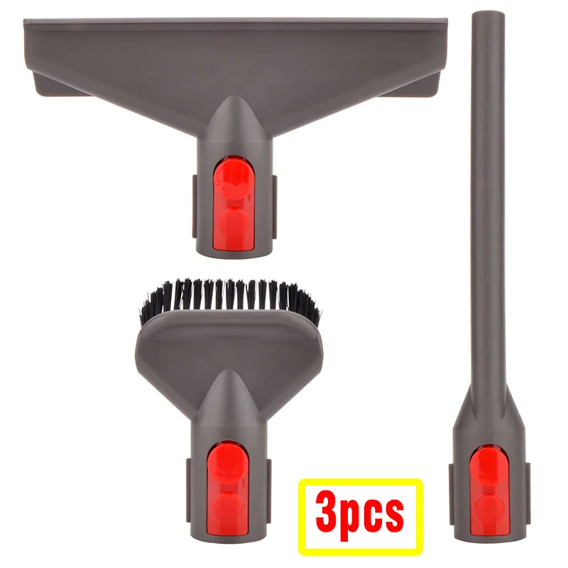 3pcs-SET Держатель для щетки, органайзер, набор для крепления, совместимый с Dyson V10 V8 V7 V11, абсолютный беспроводной пусковой механизм для животных - Цвет: 3pcs-SET