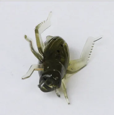 

10 PCS 2.5cm 0.6g insect soft lures Cricket soft lures products/ fish lure