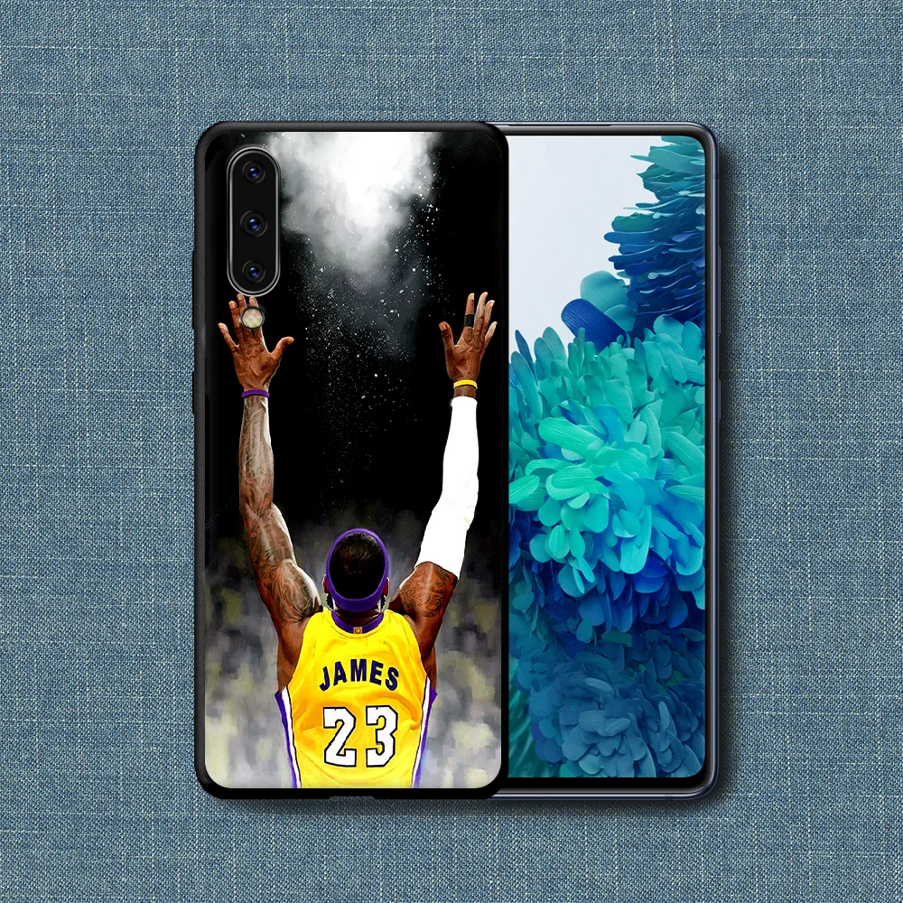 

LeBron James Basketball 23 Phone Case For Samsung Galaxy A 3 5 7 8 10 20 20E 21S 30 30S 40 50 51 70 71 black Funda Painting
