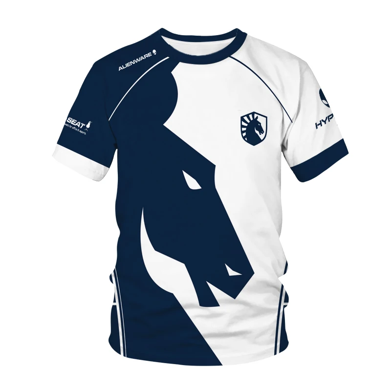 

T-shirt de soutien pour hommes et femmes, nouvelle chemise de jeu de DOTA, uniforme d'équipe CH, uniforme d'équipe, 2021CH