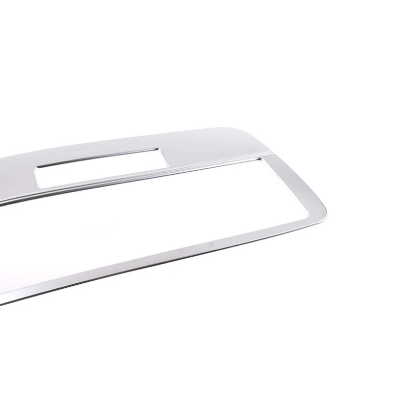 

For Mercedes Benz GLK X204 2013 2014 Car Carbon Fiber Texture Central Console Voice Mode Frame Cover Protective Trim