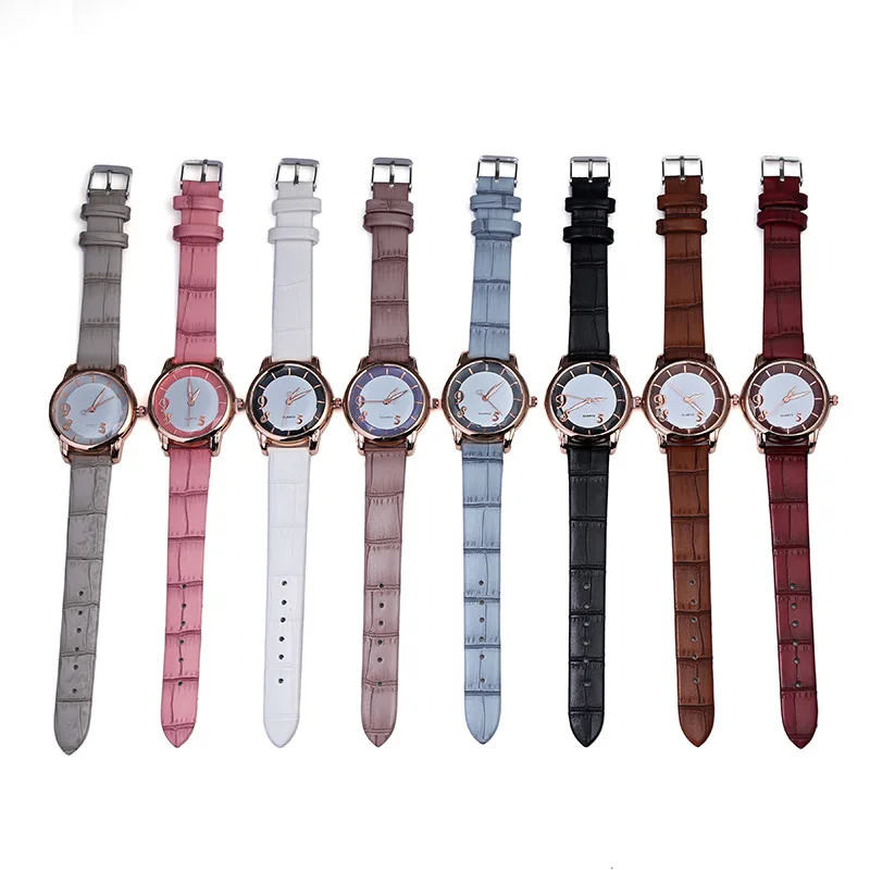 Нет логотипа личности цифровые весы дамы кварцевые часы Мода поп Студенческая