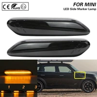 2pcs for mini cooper r60 countryman r61 paceman 2012 2013 2014 2015 2016 2017 led dynamic side marker turn signal light lamp
