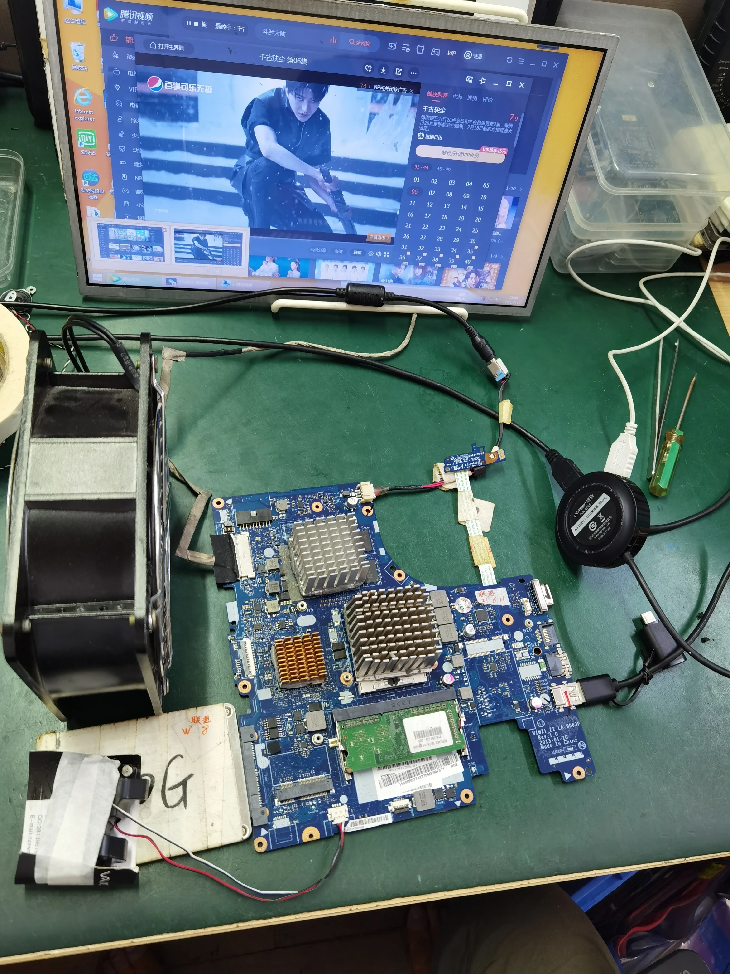 Быстрая доставка viwz1 _ Z2 LA-9063P для ноутбука LENOVO Z500 материнская плата GPU GT740M 90 дней