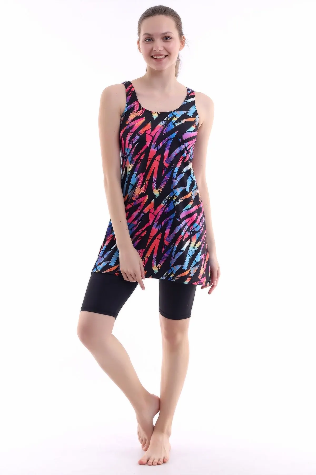 

Женские Купальники, черные юбки со свинцами