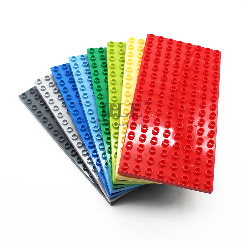 Базовая пластина Moc большого размера, 8x16, 128 точек, 6490, «сделай сам», большие частицы, развивающие строительные блоки, кирпичи, совместимые с сборками, игрушки