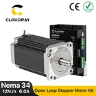 Комплект драйвера шагового двигателя Cloudray Nema 34, 12 нм, 6,0 А, DM860S, 2,4 А-7,2 А, для 3D-принтера, гравировально-фрезерного станка с ЧПУ