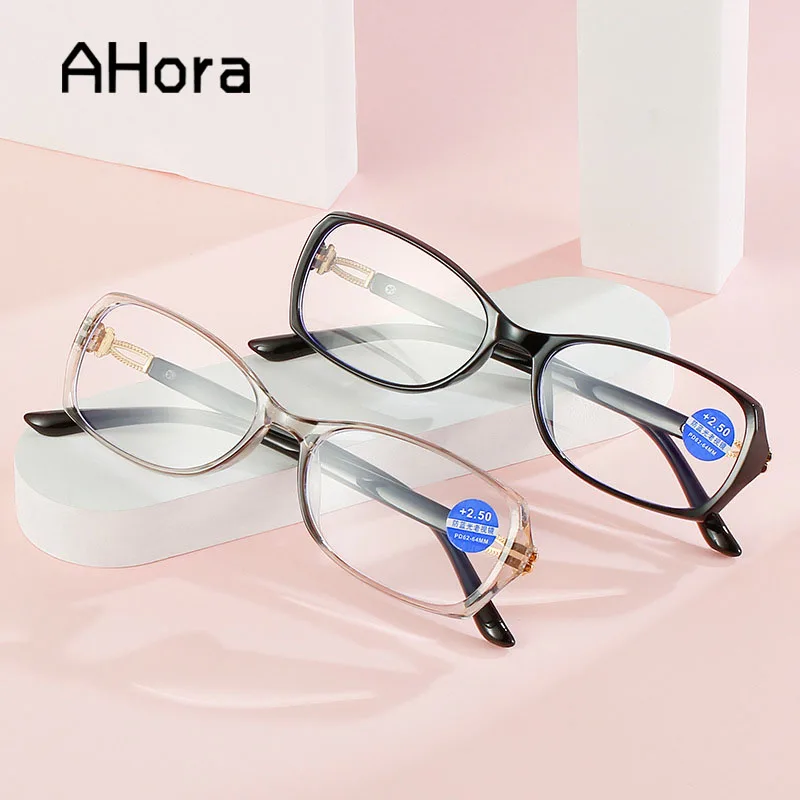 

Очки Ahora женские для чтения с цветами и защитой от сисветильник света, желейные аксессуары для дальнозоркости, для дальнозоркости + 1,0 + 1,5 + 2,0 ...
