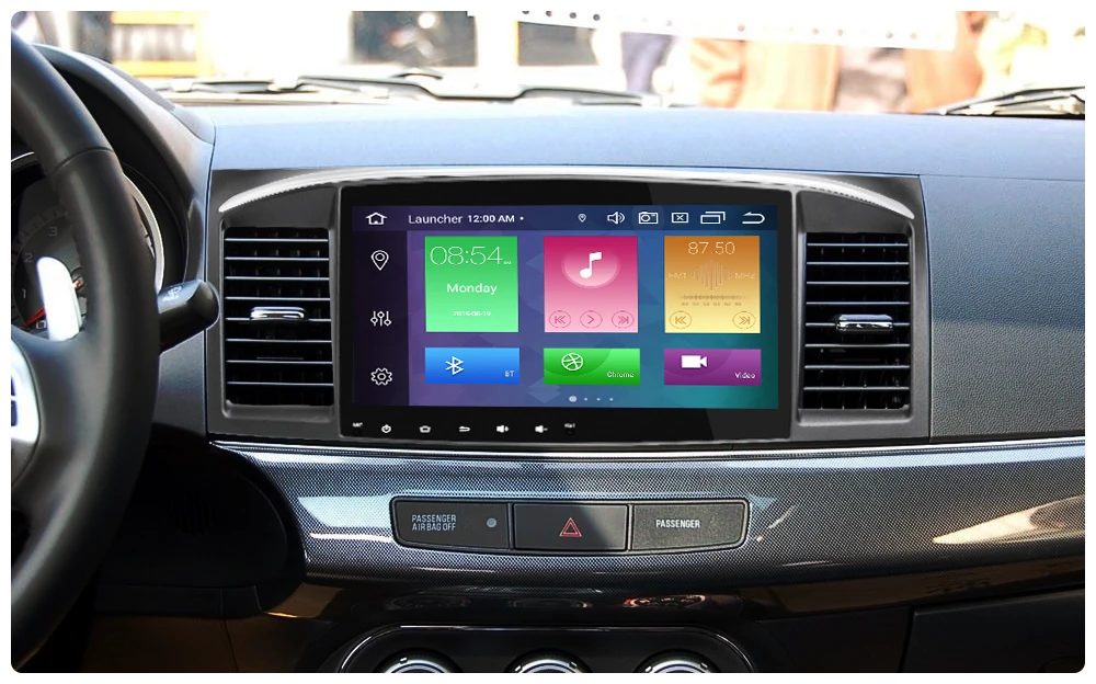 Android 9,0 автомобильный DVD для MITSUBISHI LANCER 10,1 дюймов 2 DIN 3g/4G gps Радио Видео плеер 2007- 9 x Mutlimedia StereoIPS DSP 4G