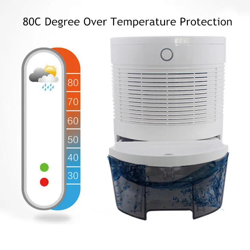 Улучшенный мини-осушитель для дома 600 мл смарт-осушители гардероба сушилка