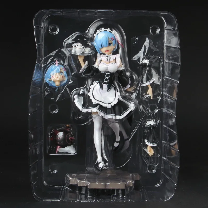 Re: Life другой мир от Zero re: zero Rem Ram кукла «горничная» Emilia Аниме Фигурка Фигурки Коллекция игрушки для детей Подарки