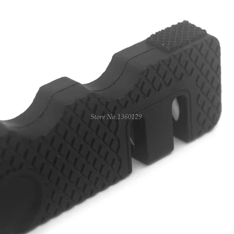 Мини Портативная 2 ступенчатая профессиональная точилка для ножей из