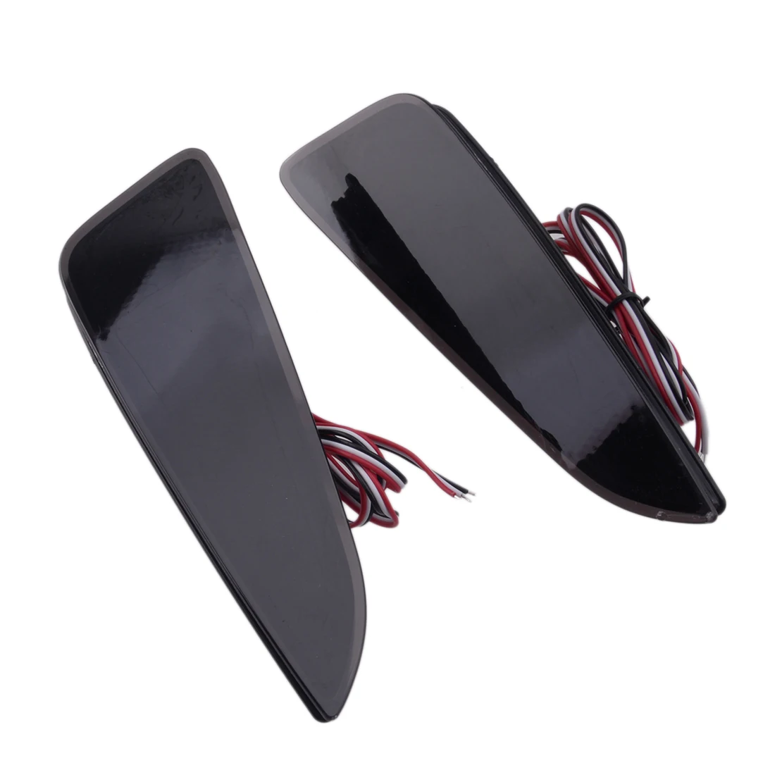 

1Pair Black LED Rear Bumper Brake Reflector Fog Light Lamp Car Fit For Toyota C-HR CHR 2016 2017 2018 2019