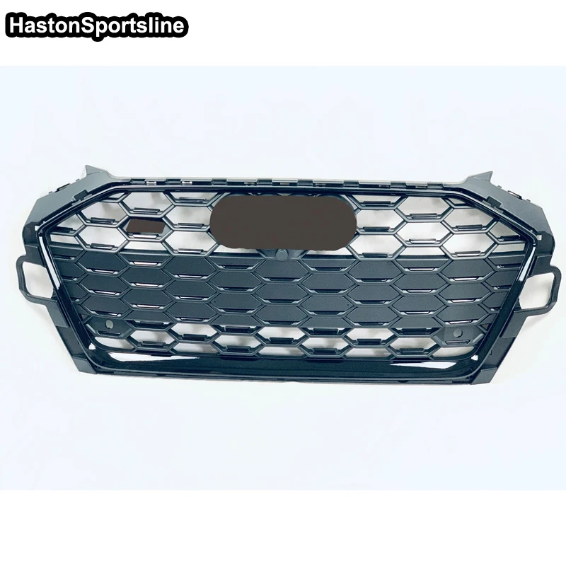 

For Audi S4 B10 Sline Racing Grills Sport Bumper ABS Front Mesh Engine Guard for Audi 2021UP Car Accessories