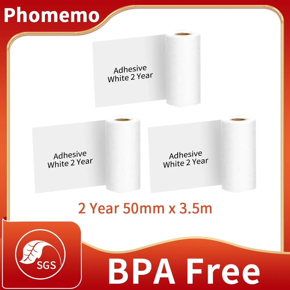 

Термобумага Phomemo для принтера M02, 3 рулона