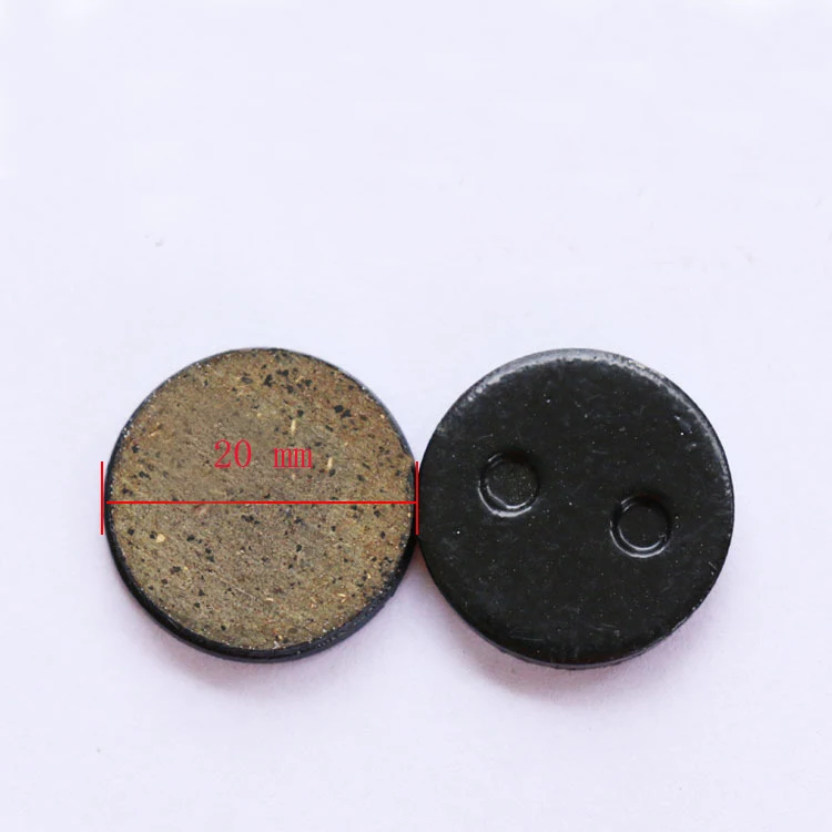 2-Brake-pads FOSTON Электрический контроллер для мотороллера крыло колокол дисковые тормоза колодки для Xiaomi Mijia M365 Ремонт Запасные части X-play - Цвет: 2-Brake-pads