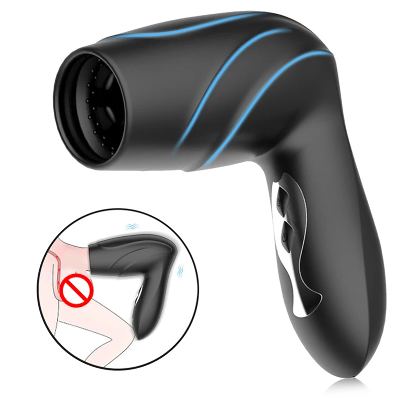 Товары для взрослых Мужская чашка самолета вибрационный массаж электрическое