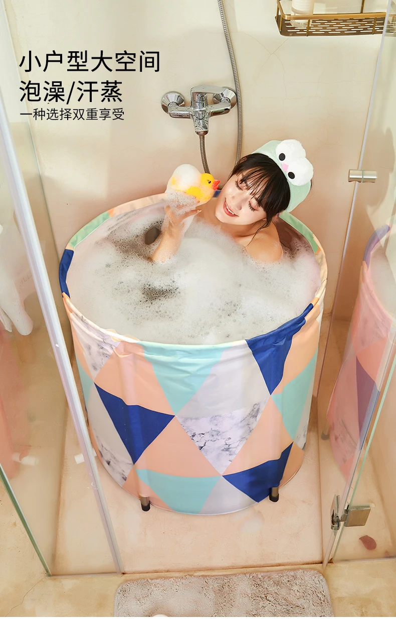 Бочка для ванной надувная бочка взрослых складывающаяся ванны толстая