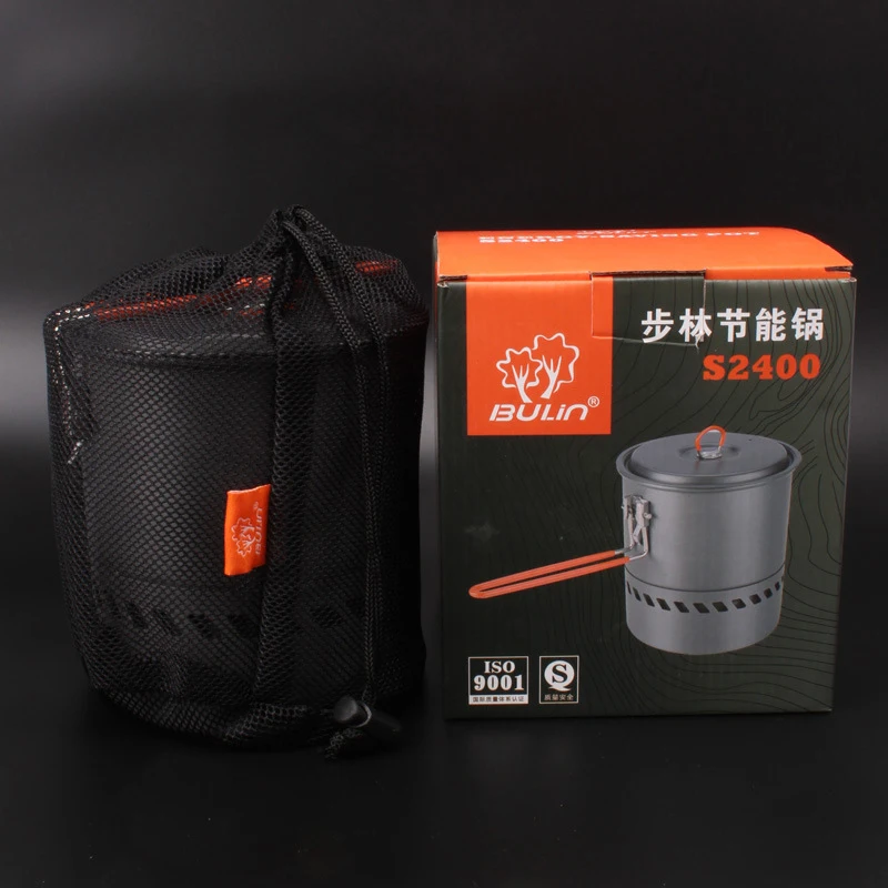 

Portable Pot Aluminum Alloy Lightweight Abrasion resistance Cookware Hiking