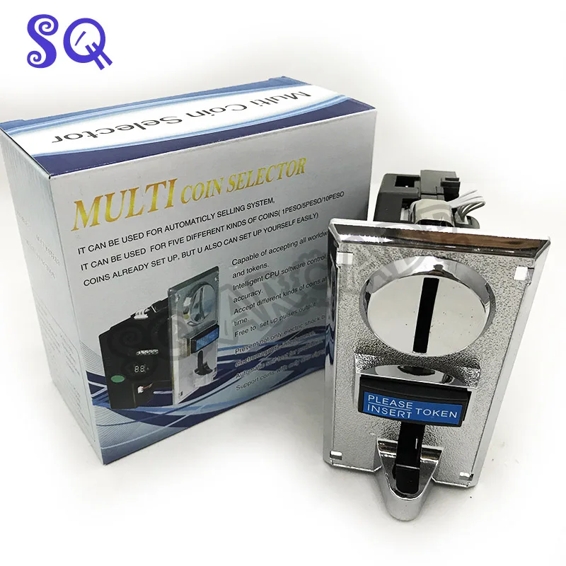 616 многомонет приемник Электронный рулон Селектор Механизм Торговый Автомат