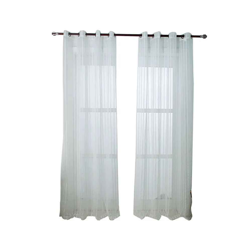 Lychee Solid Color Curtain Modern Door Window Room Divider Valance Home Decoration | Дом и сад