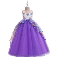 bridesmaid sequins kids dresses for girls costume gown girls childrens dresses for party wedding clothing princess dress 5 12 y