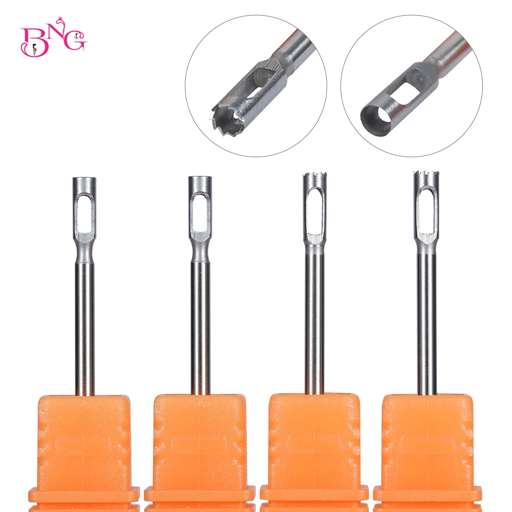 

4pcs/lot Pedicure Tools Remove Corn Stainless steel clavus Drill Bit Drill Accessories Rotary Burr Bits For Pedicure