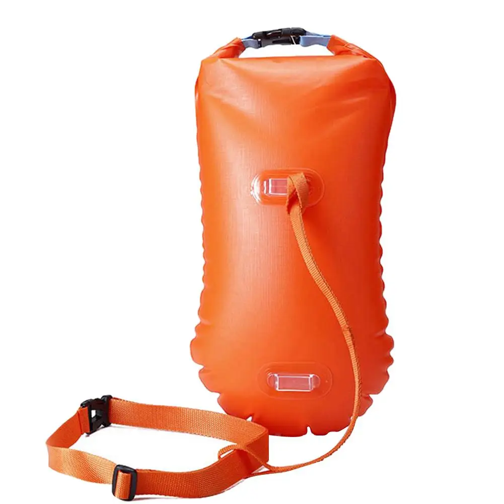 

Safety Swimming Buoy Safety Float Air Dry Bag Inflatable Float Bag Lifesaving Buoy For Water Sport Buoy For Swimming Storage Bag
