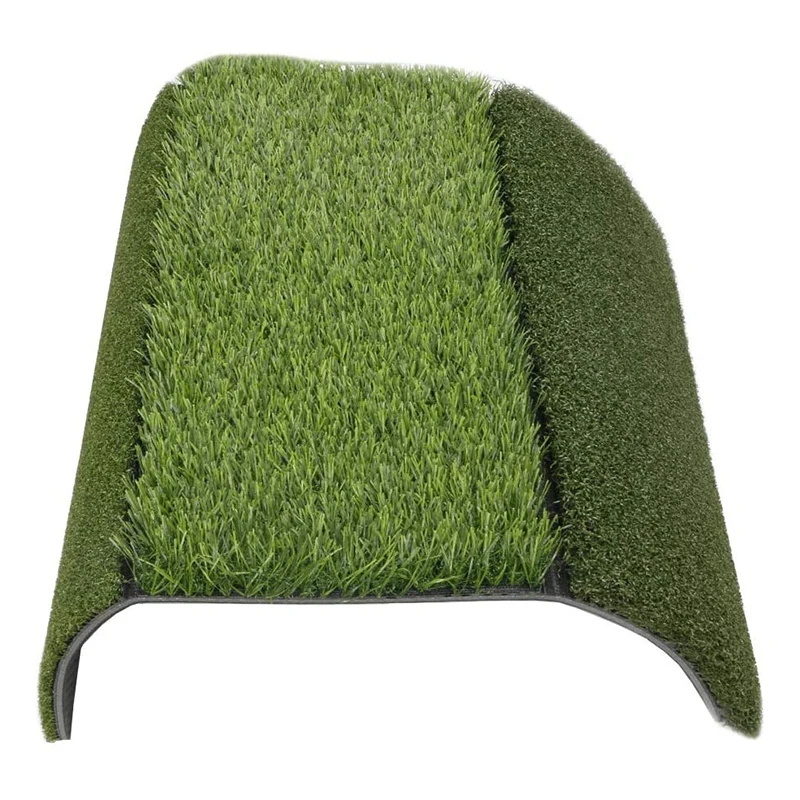

Golf Mat Chipping Hitting 25X16inch 3 in 1 Foldable - Practice Turf Backyard or Indoor Portable Premium Length Grass
