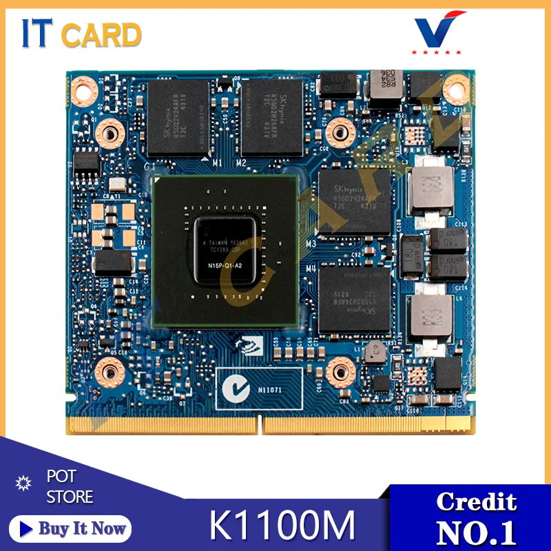 Видеокарта Quadro K1100M K1100 GDDR5 2 Гб фотографическая карта для Dell M4600 M4700 M4800 HP 8570W 8770W ZBook15