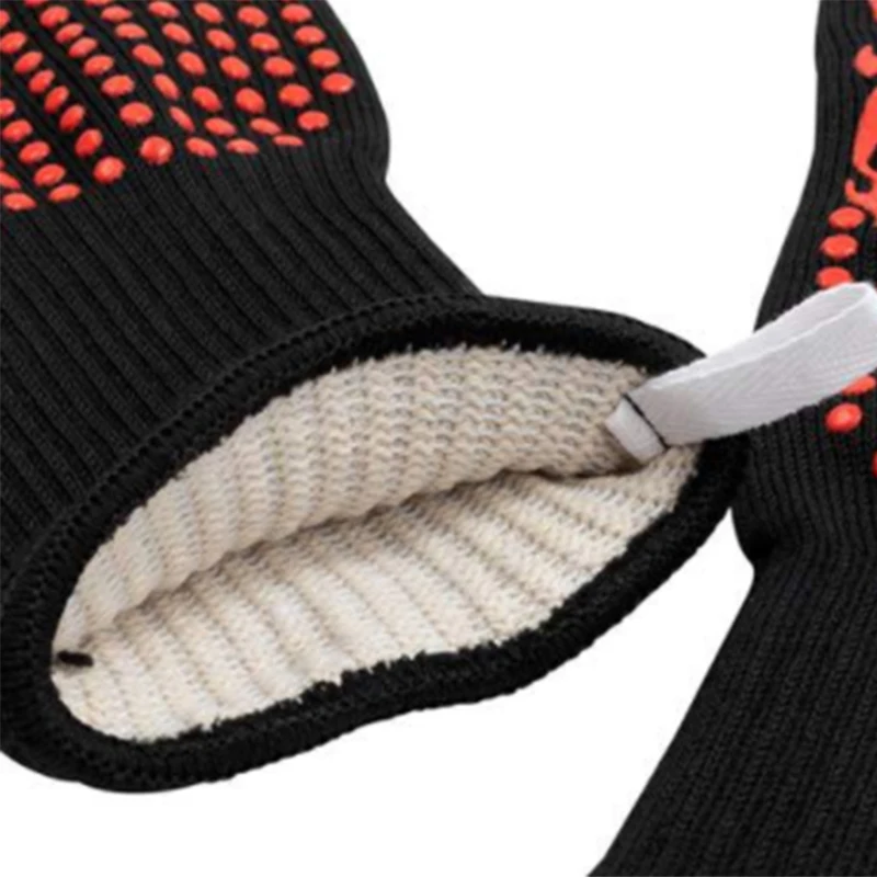 Термостойкие перчатки мягкие Нескользящие моющиеся приспособления для