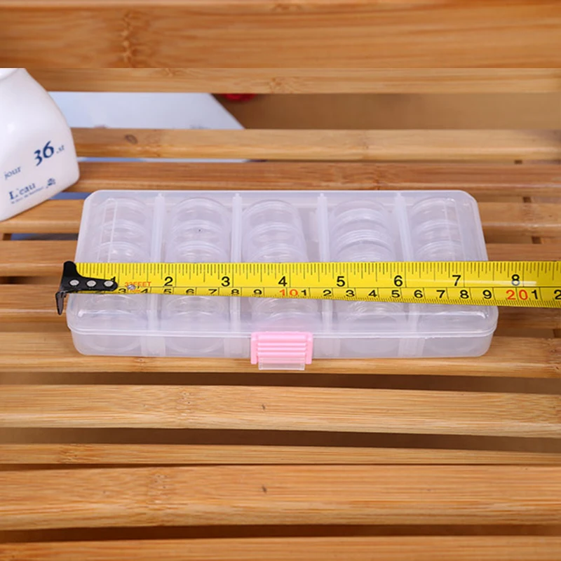 medium size 5 conjoined Transparent cream Bottle combination set makeup cosmetic organizer Jewelry Travel portable storage box | Дом и сад