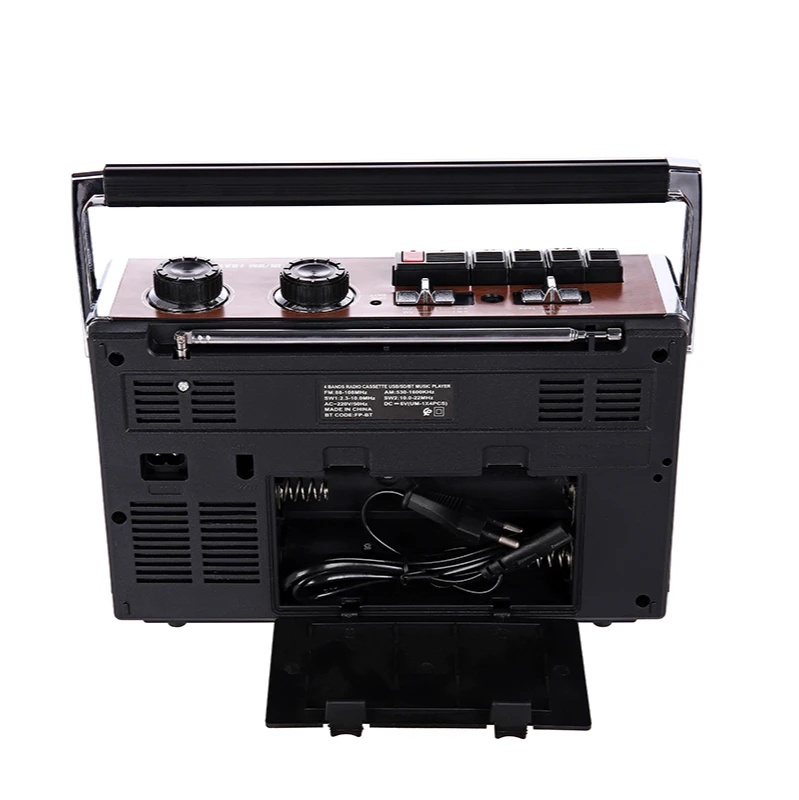 Ретро-рекордер радио портативный Полнодиапазонный беспроводной Bluetooth U-диск для