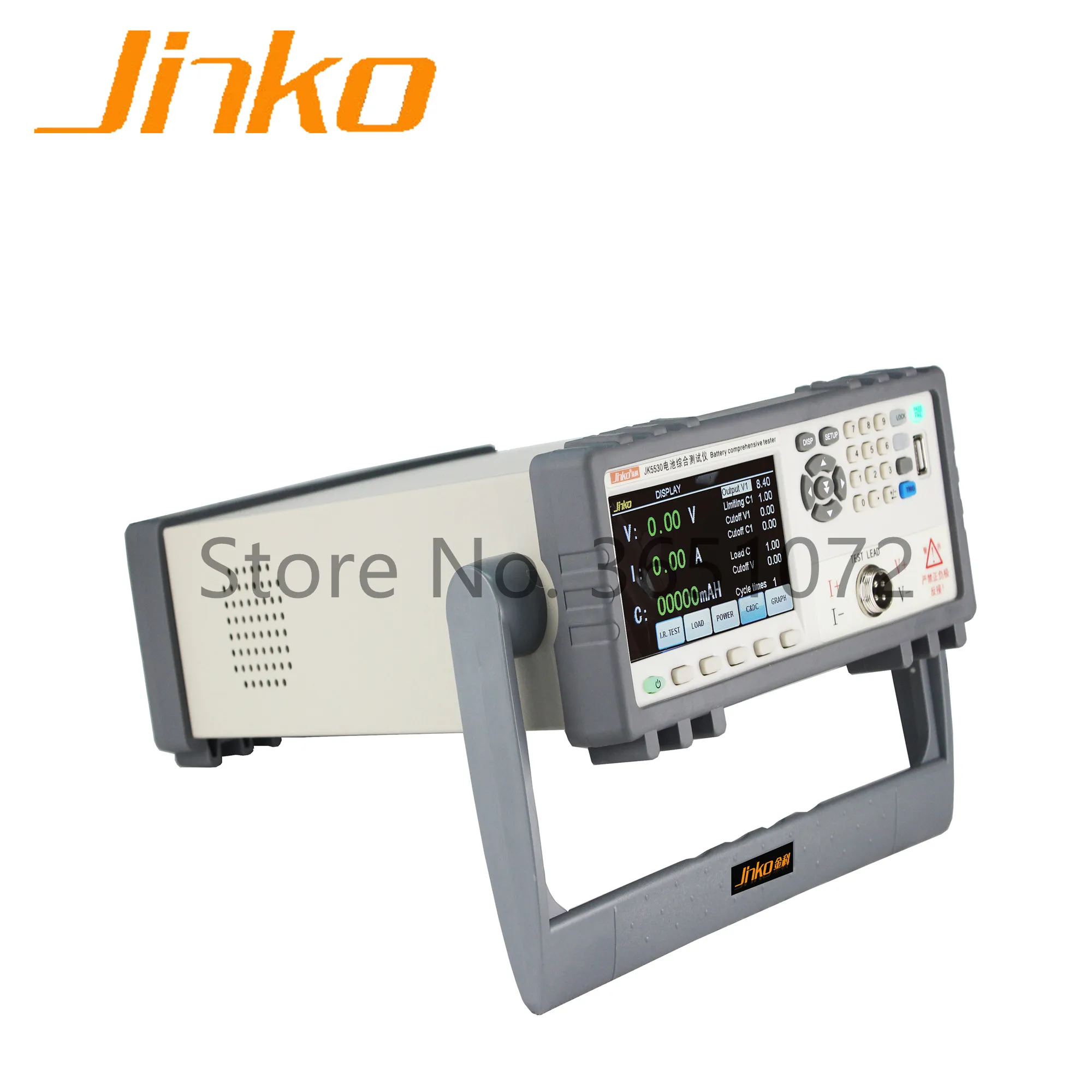 Встроенный тестер батареи JK5530 измеритель емкости аккумулятора внутреннего