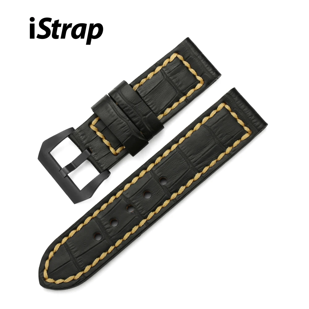 Винтажный кожаный ремешок с пряжкой 26 мм|Ремешки для часов| |