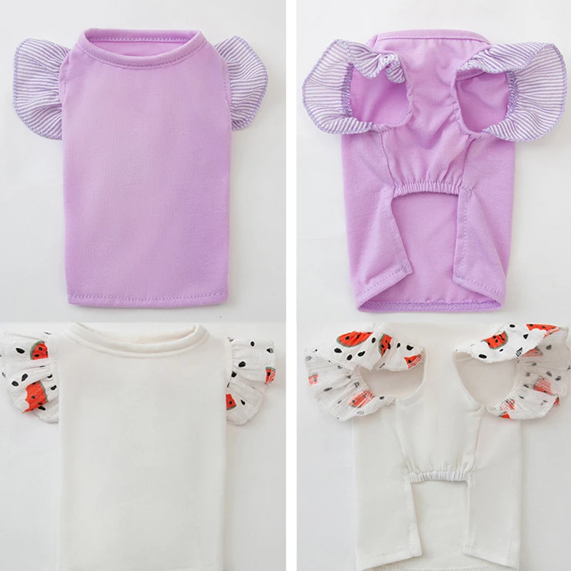 

Summer Pet Clothes Dog Vest Puppy Clothing Ropa Camiseta Para Perros chihuahua Yorkshire maltese Bichon Doggie T-shirt Outfit