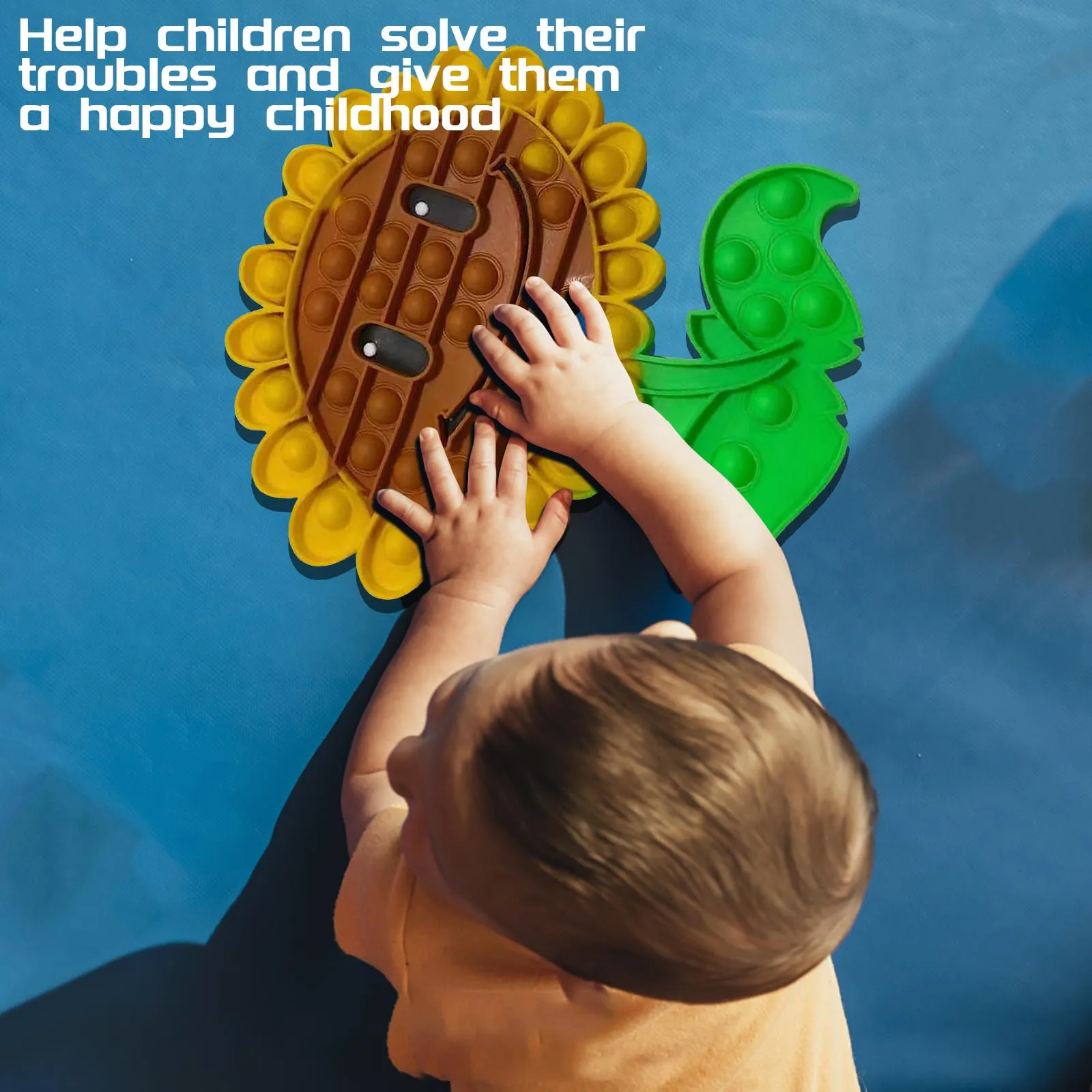 

Игрушка-антистресс большого размера, силиконовая Радужная игрушка-антистресс