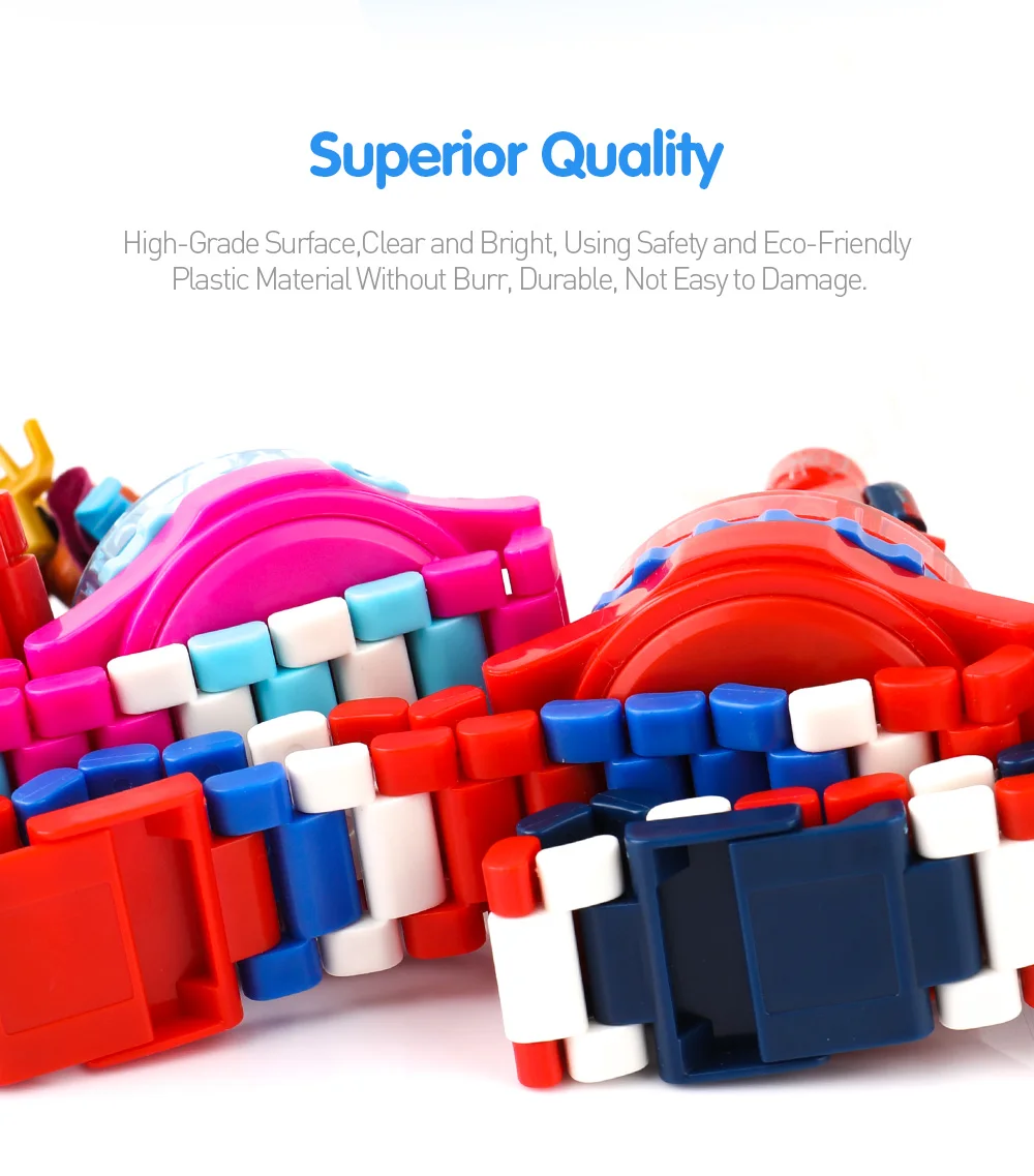 10 стилей супергерой часы строительные блоки нинджагоед чудесные Фигурки