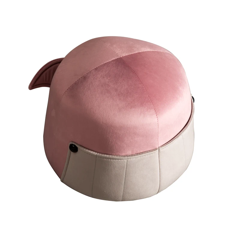 Plywood small stool children's round shoe changing sofa foot low household |