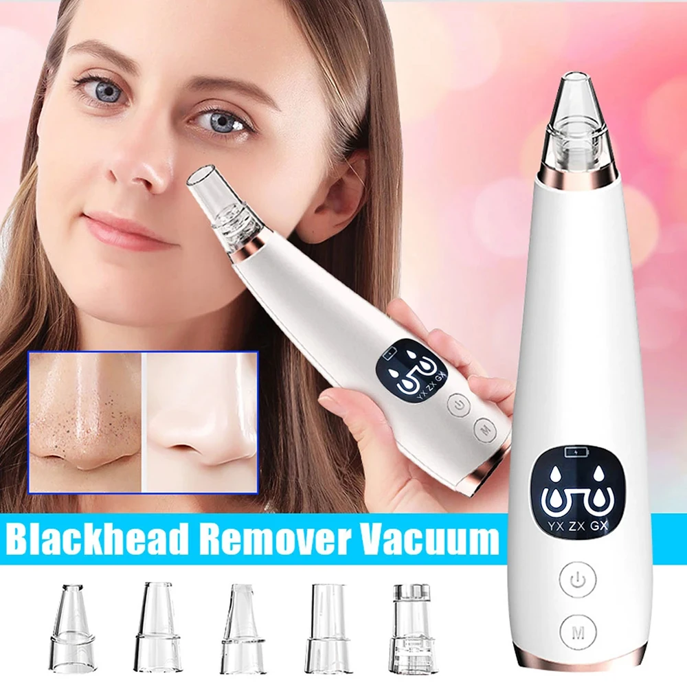 Vacuum Pore Blackhead Remover Nose Face Deep Cleansing Skin Cleaner Electric Care Machine Do Beauty Tool Dropshipping |