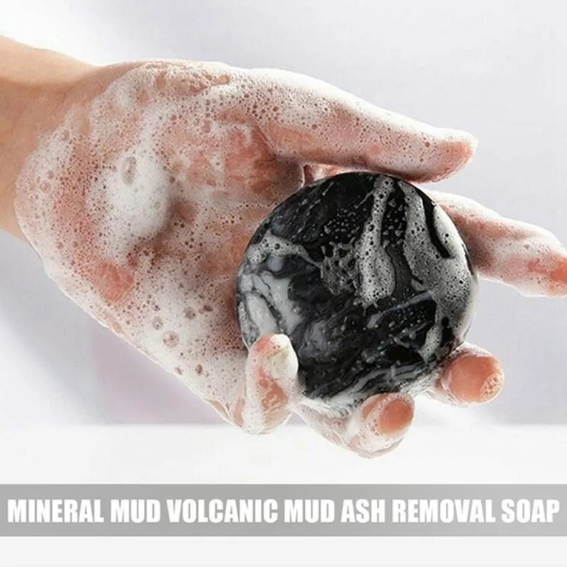 

6 PCS Volcanic Clay Coffee Slimming Soap Bar Skin Whitening Treatment Clear Oil Acne Remover Body K8A8 Blackhead Soaps Cont E4U3