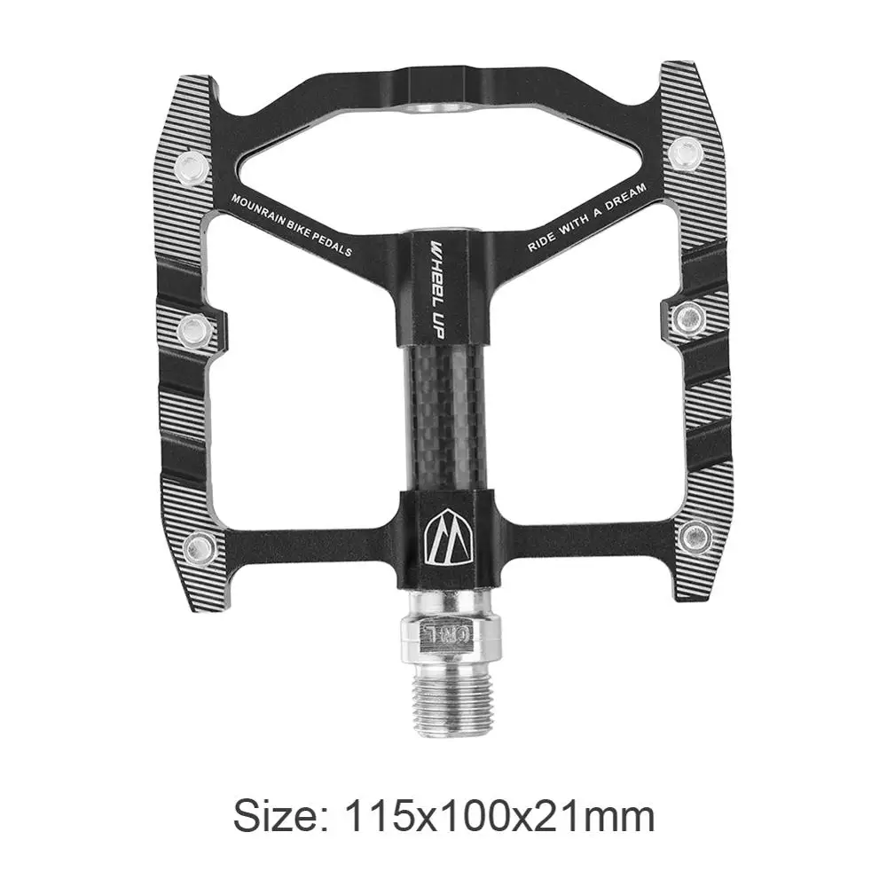 

WHEEL UP CNC Sealed Bearing Aluminum Alloy Bicycle Pedal MTB Mountain Bike Anti-slip Ultralight Pedals Cycling Accessories